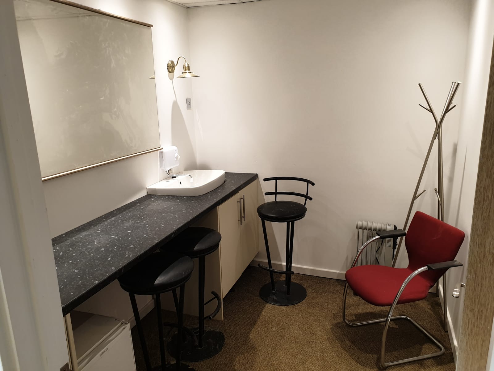 TV Studios with dressing rooms.